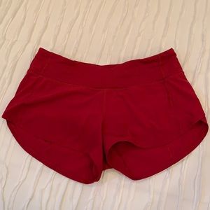 Lululemon Speed Up Shorts size 4